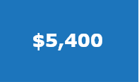 $5,400